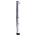 SWIMLINE HYDROTOOLS Tube Style 7 Foot Poolside Shower, Adjustable Head & Foot Tap Spigot With Valve Controls, Standard Garden Hose, Environmentally Friendly, Outdoor Backyard Poolside Beach Spa