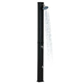 Outdoor Shower Kit Portable Wood Outdoor Garden Pool Shower with Chassis Board for Outdoor Backyard Poolside Beach Pool Spa,Wood