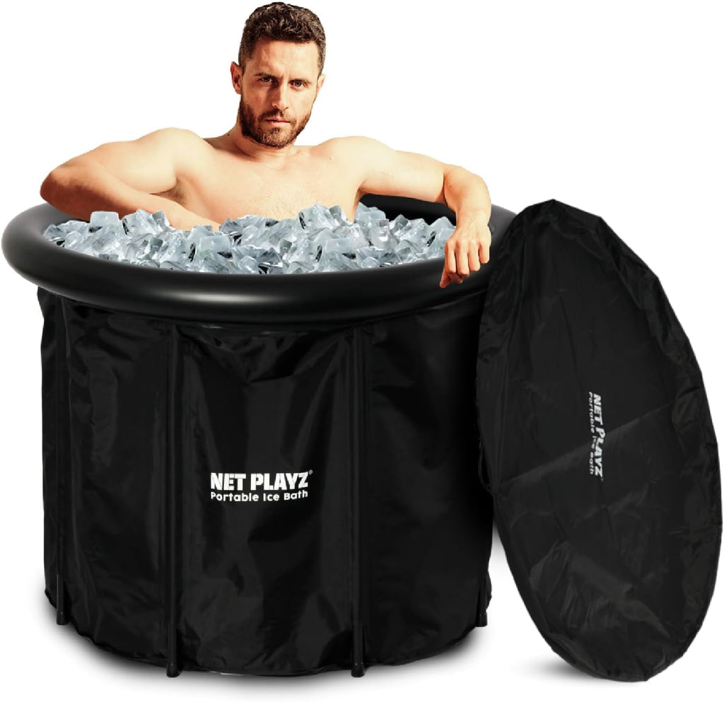 Ice Code Bath Pod for Athletes Optimal Recovery | Plunge Pod at Home Ice Plunge Tub Ice Cold Pod Icebath Icepod, Portable