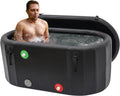Ice Bath Tub for Athletes- 72.65 Gallons Ice Tub, Inflatable Ice Bath Barrel for Indoor Outdoor, 51"x27"x21" Ice Plunge Tub for Recovery & Cold Water Therapy