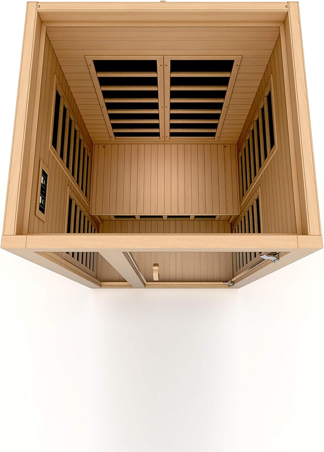 Maxxus Gracia 1-2-Person Low EMF (Under 8MG) FAR Infrared Sauna, Curb Side Delivery