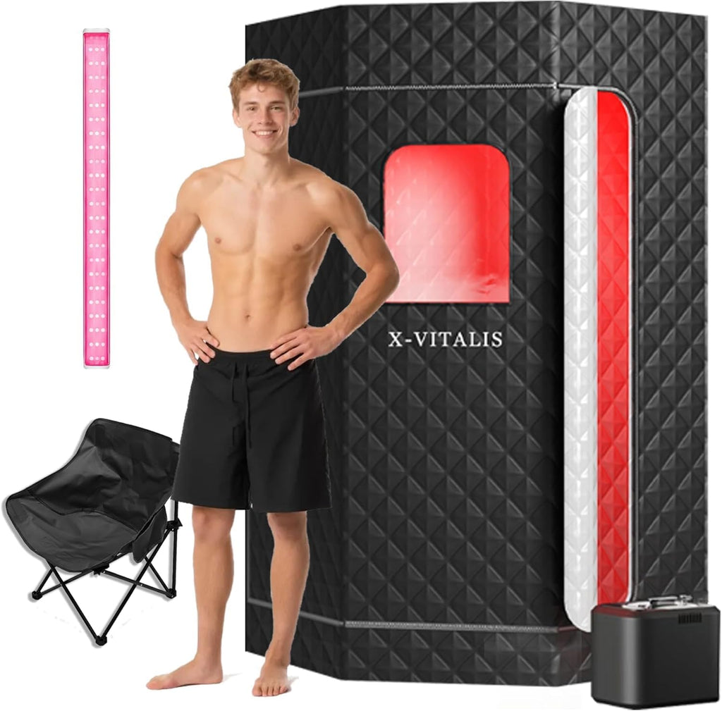 Portable Steam Sauna Tent for Home 3L Infrared Sauna for Indoor, Outdoor, Gym, Spa