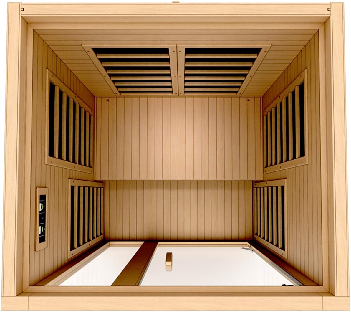 Maxxus Gracia 1-2-Person Low EMF (Under 8MG) FAR Infrared Sauna, Curb Side Delivery