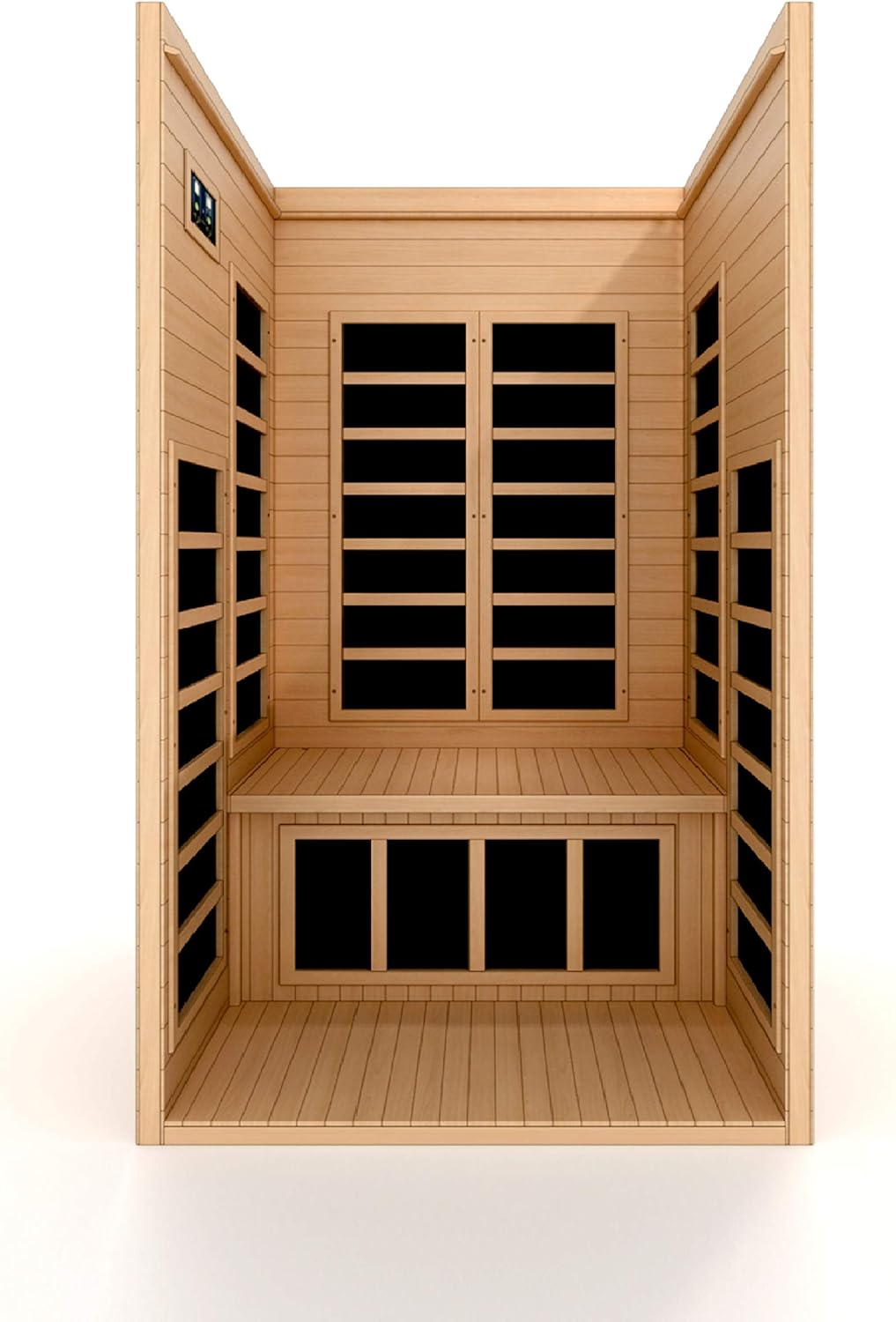 Maxxus Gracia 1-2-Person Low EMF (Under 8MG) FAR Infrared Sauna, Curb Side Delivery