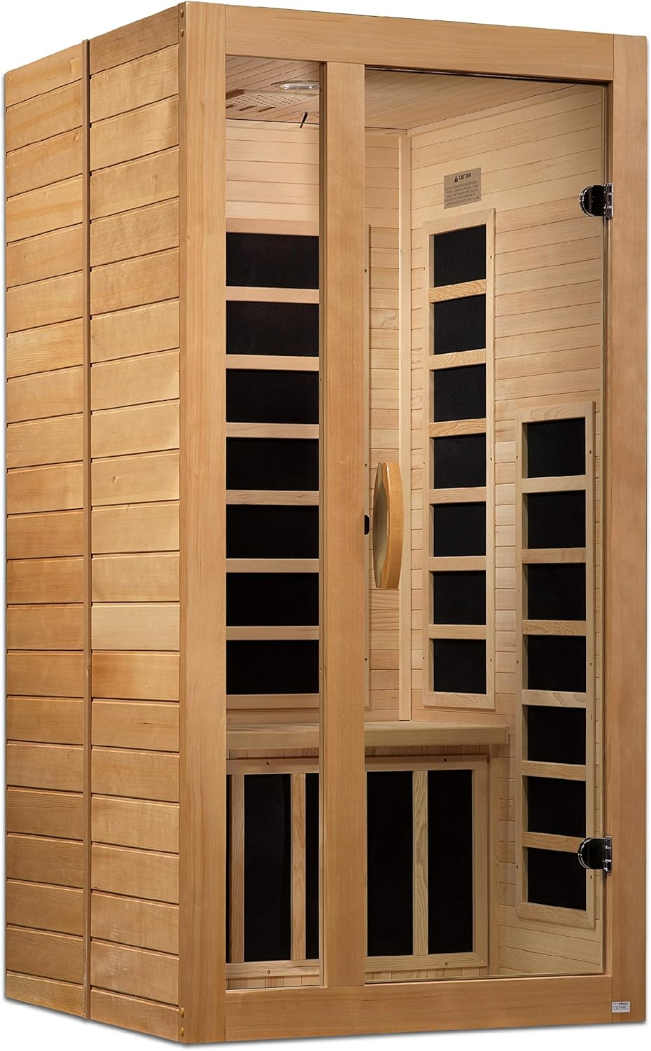 Maxxus Gracia 1-2-Person Low EMF (Under 8MG) FAR Infrared Sauna, Curb Side Delivery