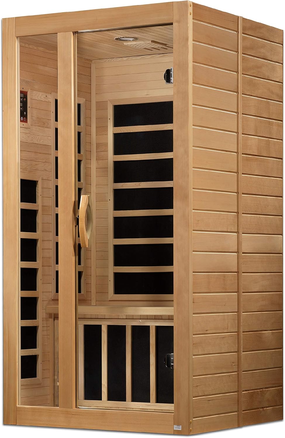 Maxxus Gracia 1-2-Person Low EMF (Under 8MG) FAR Infrared Sauna, Curb Side Delivery