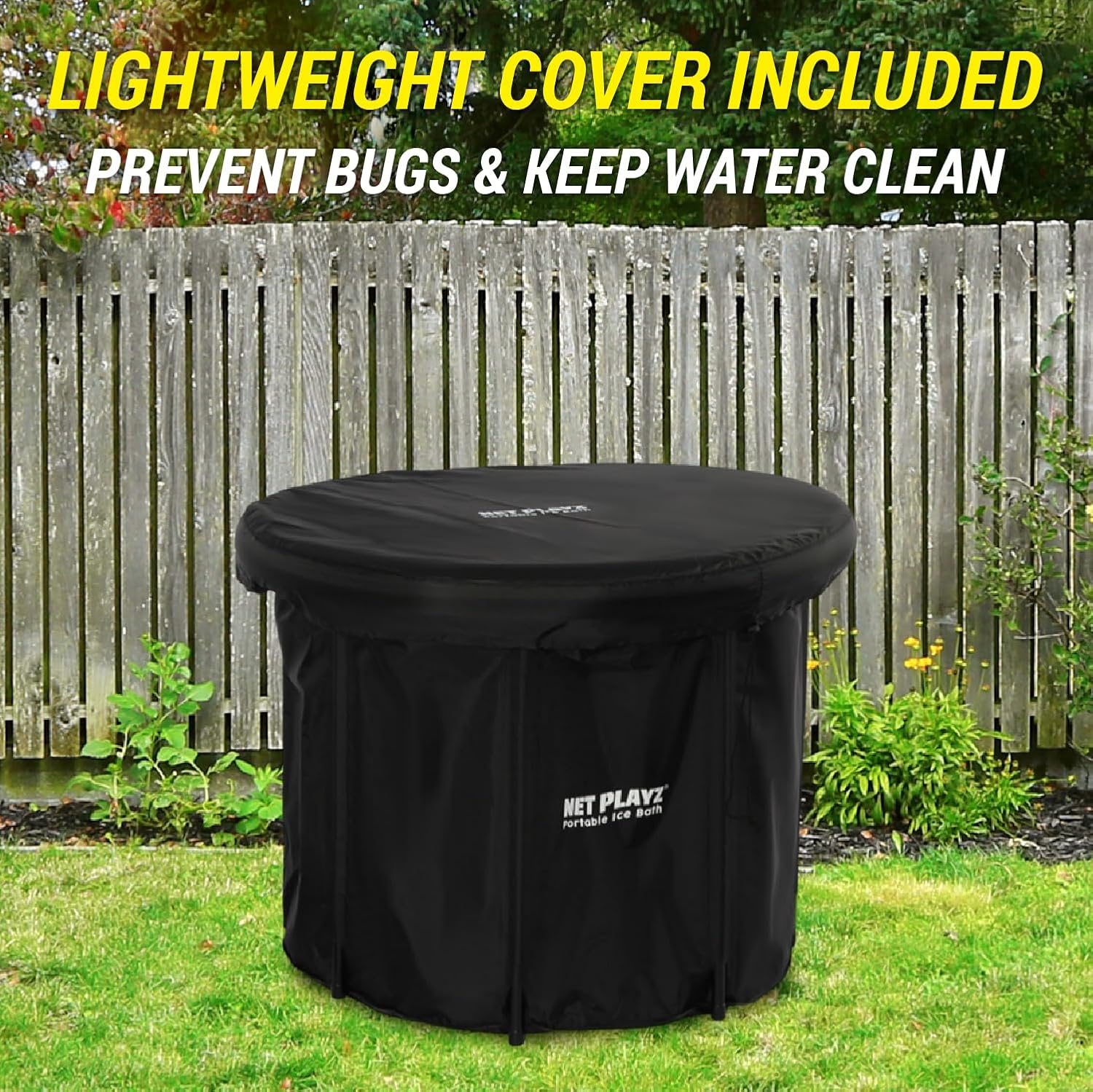 Ice Code Bath Pod for Athletes Optimal Recovery | Plunge Pod at Home Ice Plunge Tub Ice Cold Pod Icebath Icepod, Portable